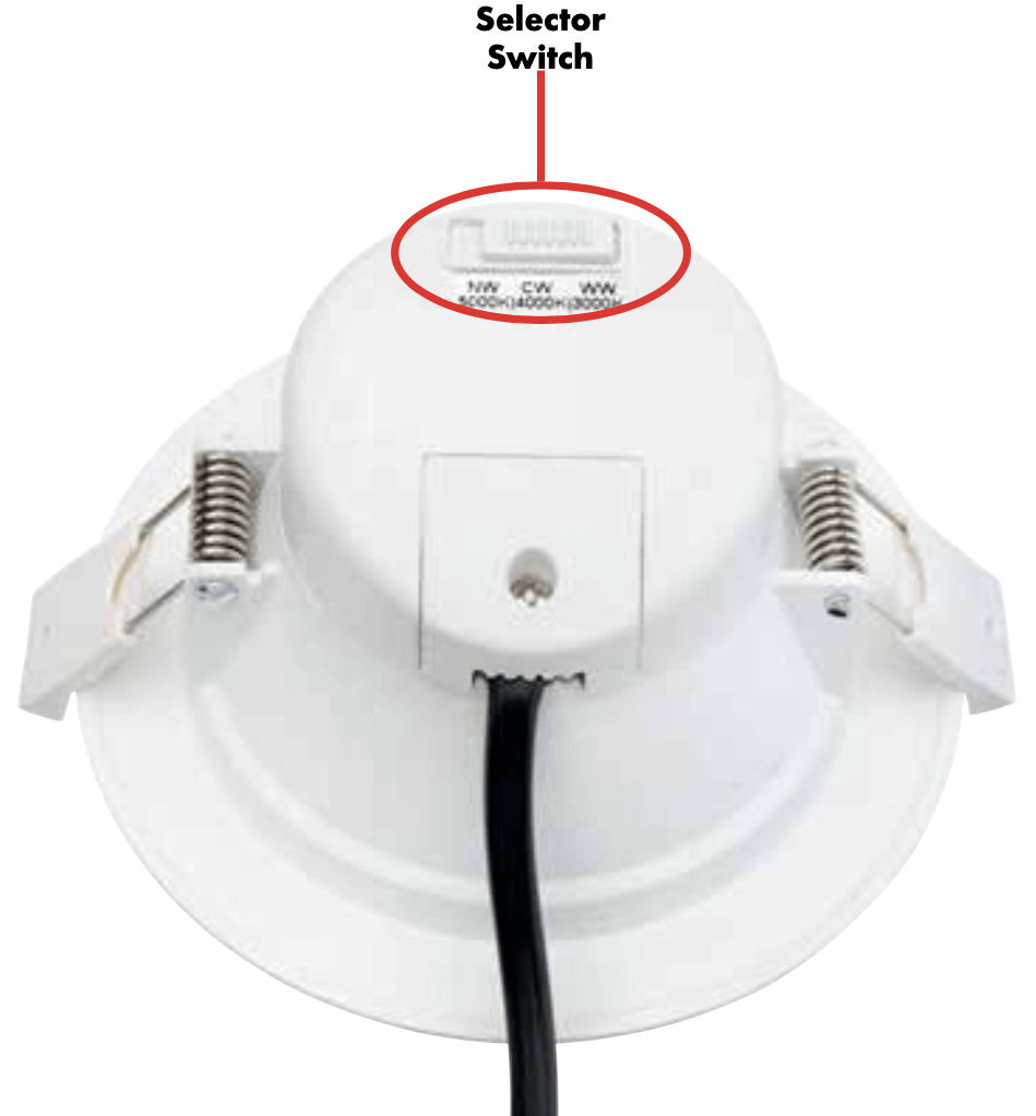 Brilliant Downlight Tri Color 8W 900lm